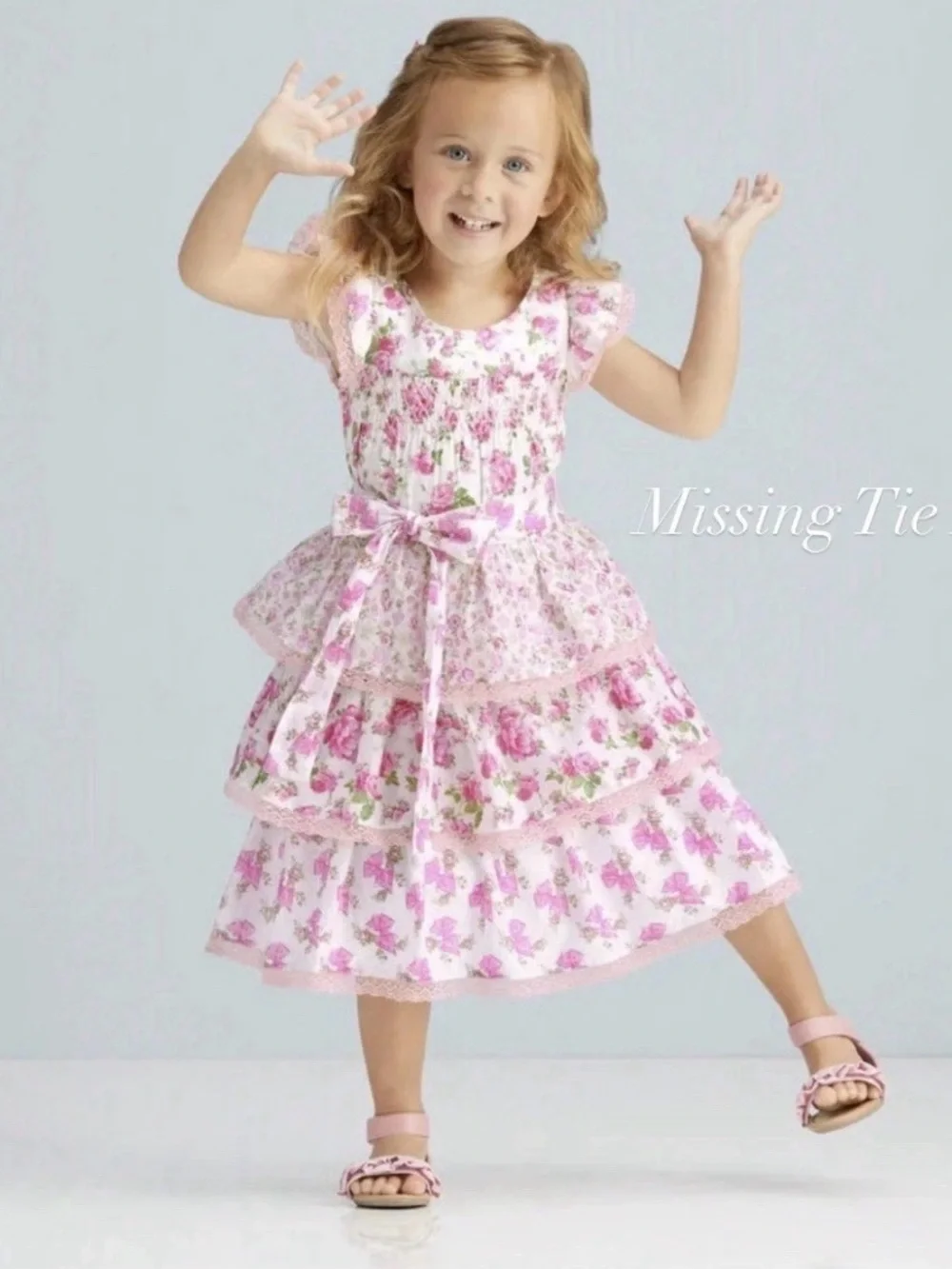 American Girl® x LoveShackFancy Garden Party Dress for Girls | Size 3| NO TIE